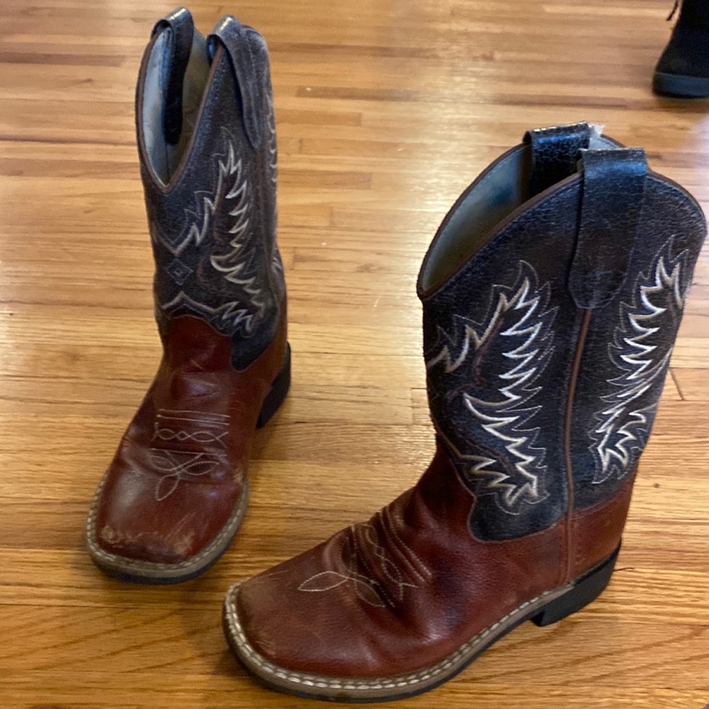 Cody James Boys Ryder western square toe boots